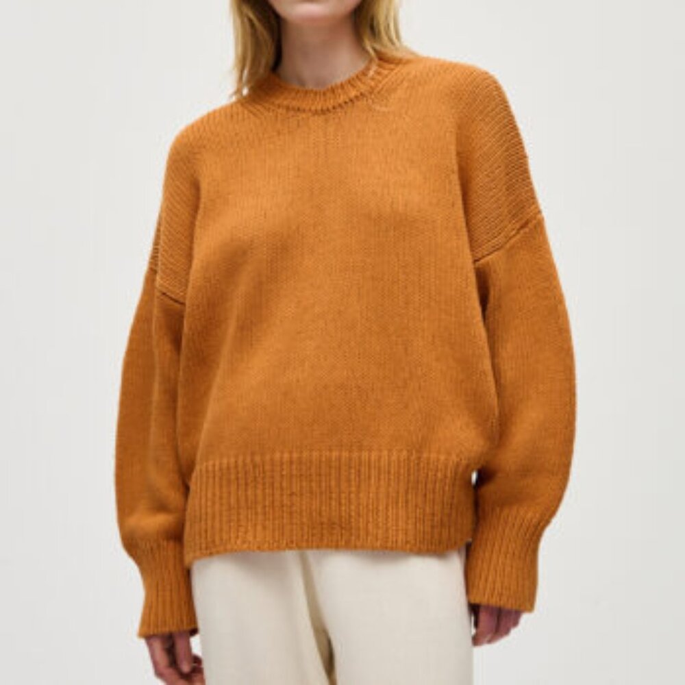 Babaa No.16 Jumper in Persimmon